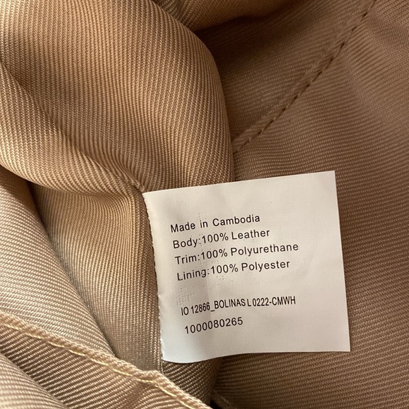 The Sak Bolinas Leather Satchel Bag in Vintage Coral #109177 - Picture 6 of 16